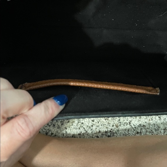 Steve Madden Brown and Snake Pattern Satchel - Picture 5 of 7